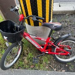 自転車　No.731　レッド　キッズ自転車　16インチ　※スタン...