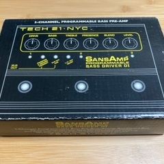 SANSAMP PROGRAMMABLE BASS DRIVER DIの画像