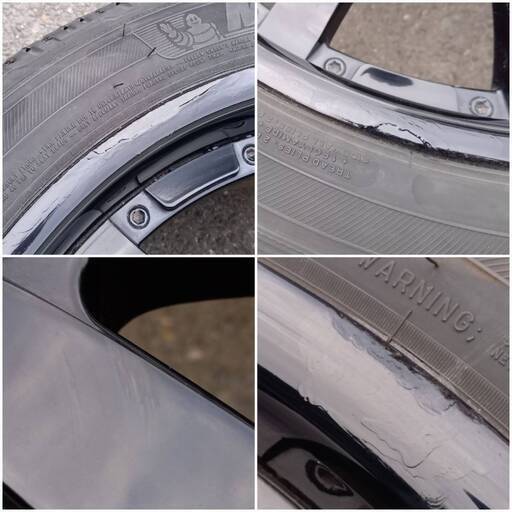 【中古品】VOSSEN 22インチ ホイール & ミシュラン タイヤ 265/40R22