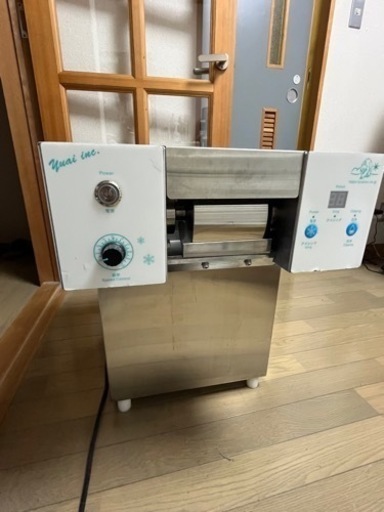 【ほぼ新品・交渉可】ふわふわ糸ピンスかき氷機！