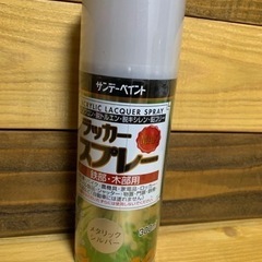 ラッカースプレー　メタリックシルバー
