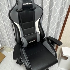 AKRacing ゲーミングチェア グレー Pro-X V2 高耐久PUレザー 
