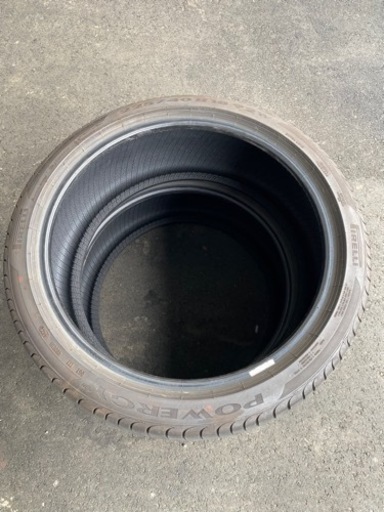 225/40R18 ピレリパワージー　中古タイヤ2本　22年製