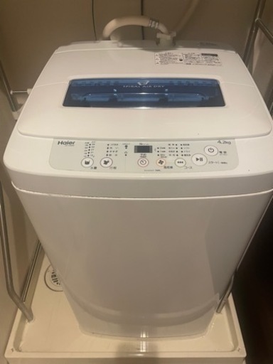 2017年製　Haier洗濯機 4.2k説明書付き♪