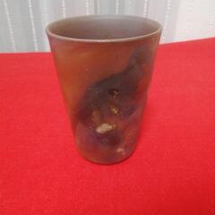 新品未使用焼物　コップの画像