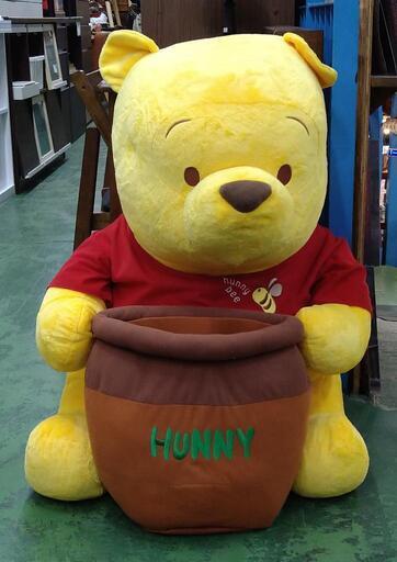ディズニー　くまのプーさん　ぬいぐるみ（大）約65×60×80