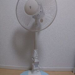 山善の扇風機 リモコン付