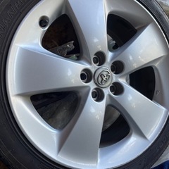 決まりました。プリウス30系 ナンカンエコプラスバリみそタイヤホイールの画像