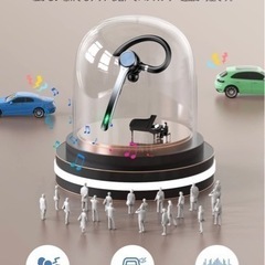 【新品未使用】【新設計 Bluetooth 5.3技術】Bluetoothヘッドセット Bluetooth イヤホン 片耳 最大120超長待受時間 ブルートゥースイヤホン マイク付きイヤホン 耳掛け式 の画像