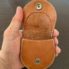 コインケース　カードケース　サドルレザーの画像