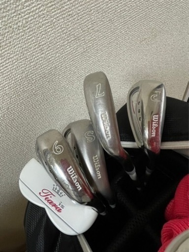 Wilson レディースクラブセット  TIARA MODA 美品