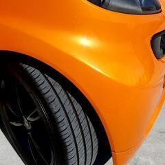 限定車　スマートフォーツーエディション　ナイトオレンジクーペmhdの画像