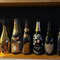 シャンパン空き瓶　アルマンド等の画像