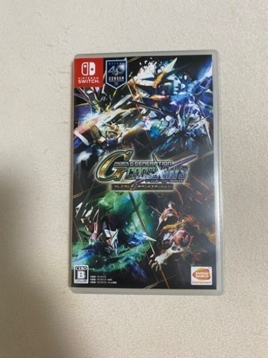 switch用ソフト　ガンダム　Gジェネ　クロスレイズ　プレミアムGサウンドエディション