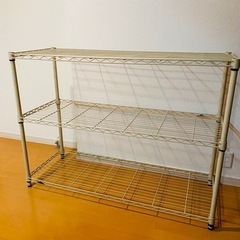 【美品】ルミナス 120cm ベージュ/ドウシシャ