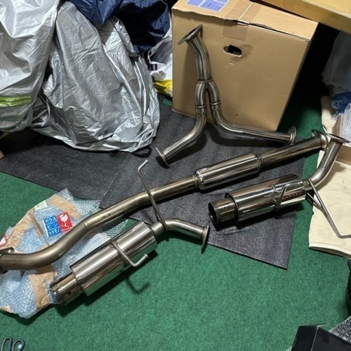 極美品　GPSPORTS EXAS EVOTUNE VMG レヴォーグ　マフラー　フロントパイプ　中間パイプ　FA20 FB16 VM4