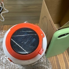 モバイルバッテリーとして使える多機能ランタンの画像