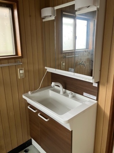 TOTO 洗面台　三面鏡　美品