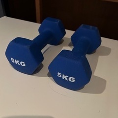 5キロダンベル！