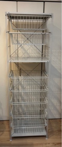 待って行きます。　無印良品　スチールユニットシェルフ　棚