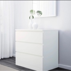 【IKEA】 マルム   人気商品 チェスト たんす 洋服収納の画像