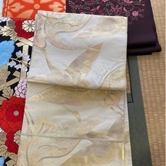 ☆袋帯8本セット☆和服☆昭和レトロ☆端切れ☆ハギレ☆パッチワーク☆ビンテージ☆手芸☆の画像