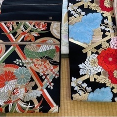 ☆袋帯8本セット☆和服☆昭和レトロ☆端切れ☆ハギレ☆パッチワーク☆ビンテージ☆手芸☆の画像