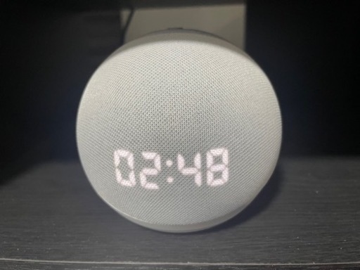 Amazon echodot第4世代　スマートスピーカー　時計付