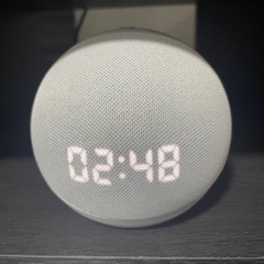 Amazon echodot第4世代　スマートスピーカー　時計付