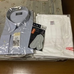 【終了しました】首回り太い方へ　色付Yシャツ +Tシャツ
