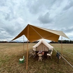 ヴァストランド VASTLAND TCレクタタープ スクエア型 Lサイズ