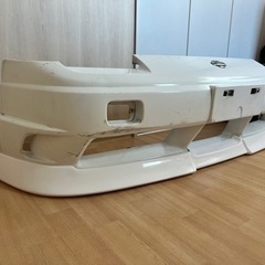 180sx 後期 純正フロントバンパーセット 金額交渉も受けます