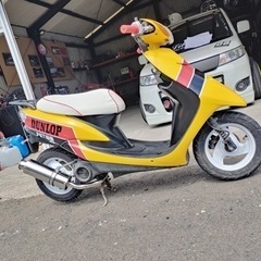 決まりました！YAMAHA JOG 2スト 福岡カラー ダンロップカラーの画像