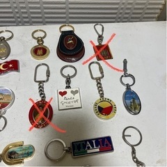 海外土産のキーホルダー！の画像