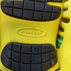 モンベル☆サンダル☆19cmの画像