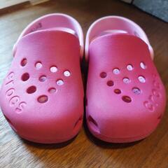 クロックス☆サンダル☆16.5cmの画像
