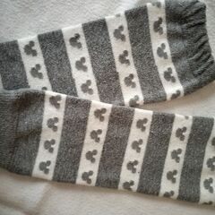 レッグウォーマー☆ﾐｯｷｰ&ｸﾏ☆2足ｾｯﾄの画像