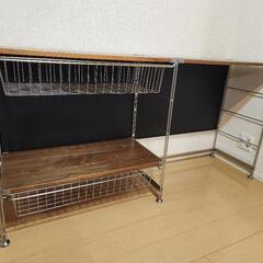 無印良品　ステンレスユニットシェルフ
