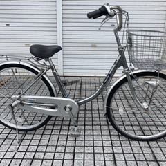 【24インチ自転車】マルイシ製　美品❗️内装3段変速　LEDオートライト付　リヤタイヤ新品❗️若林自転車　膳所店　SALE中❗️