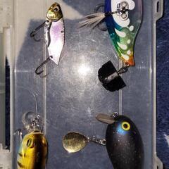 釣竿　リール　ルアー　バス釣りの画像