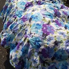 羽毛布団とセットで　羽毛ふとんのカバーです。　・・・