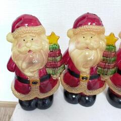 【決まりました!!】サンタクロース　Xmas　5連ライトセット　屋外屋内可能の画像