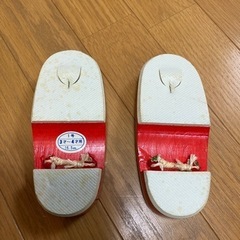 七五三用草履＆髪飾りの画像