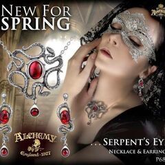 ALCHEMY GOTHIC: 蛇の目ピアス SERPENT'S EYEの画像