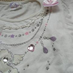 【取引中】夏 半袖ワンピース130  ３着の画像