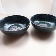 未使用 陶器 お皿 2個セットの画像