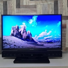 即日受渡❣️全国送料込三菱32型TVブルーレイ、HDD撮る見る残すがこれI台可能 即日受渡❣️全国送料込三菱32型TVブルーレイ、HDD撮る見る残す