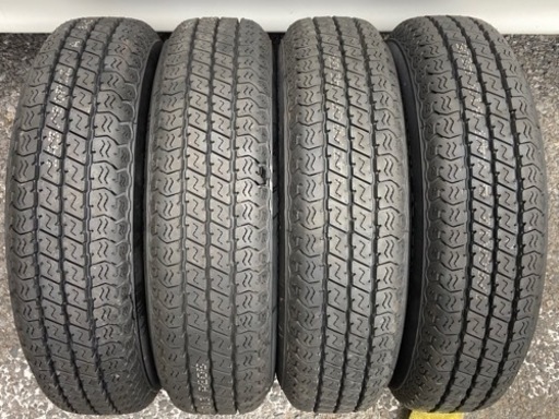 【22年製　限定値下げ】145/80R12 ヨコハマ製貨物タイヤ　未走行　4本セット