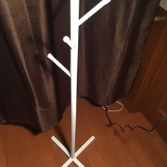 美品 ポールハンガー マッドホワイトの画像