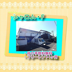 🎀家賃値下げしました🎀🍐シャロム・F201号室🍐🎊初期費用…